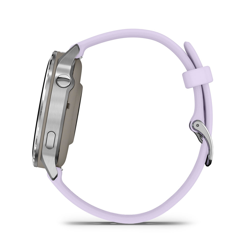 Relógio Garmin Venu ® 4 Prata e Lavanda - 41 mm