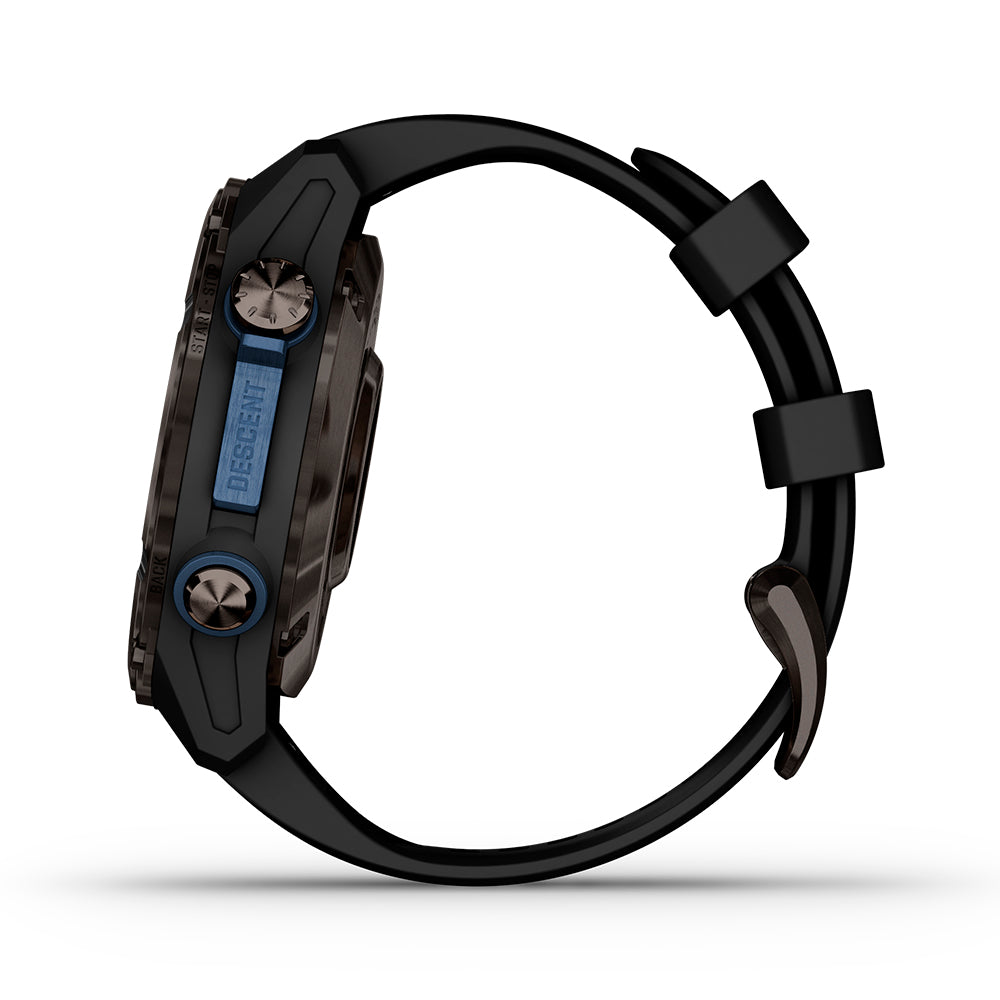 Relógio Garmin Descent ™ Mk3i Cinza Carbono e Preto - 43 mm