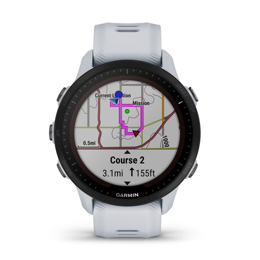 Relógio Garmin Forerunner ® 955 Solar Branco