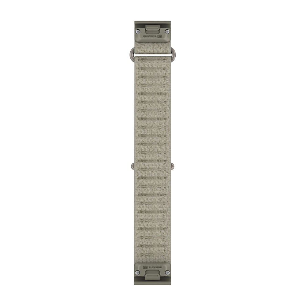 Pulseira Garmin QuickFit ® 20 mm Cinza ComfortFit - Tamanho Pequeno