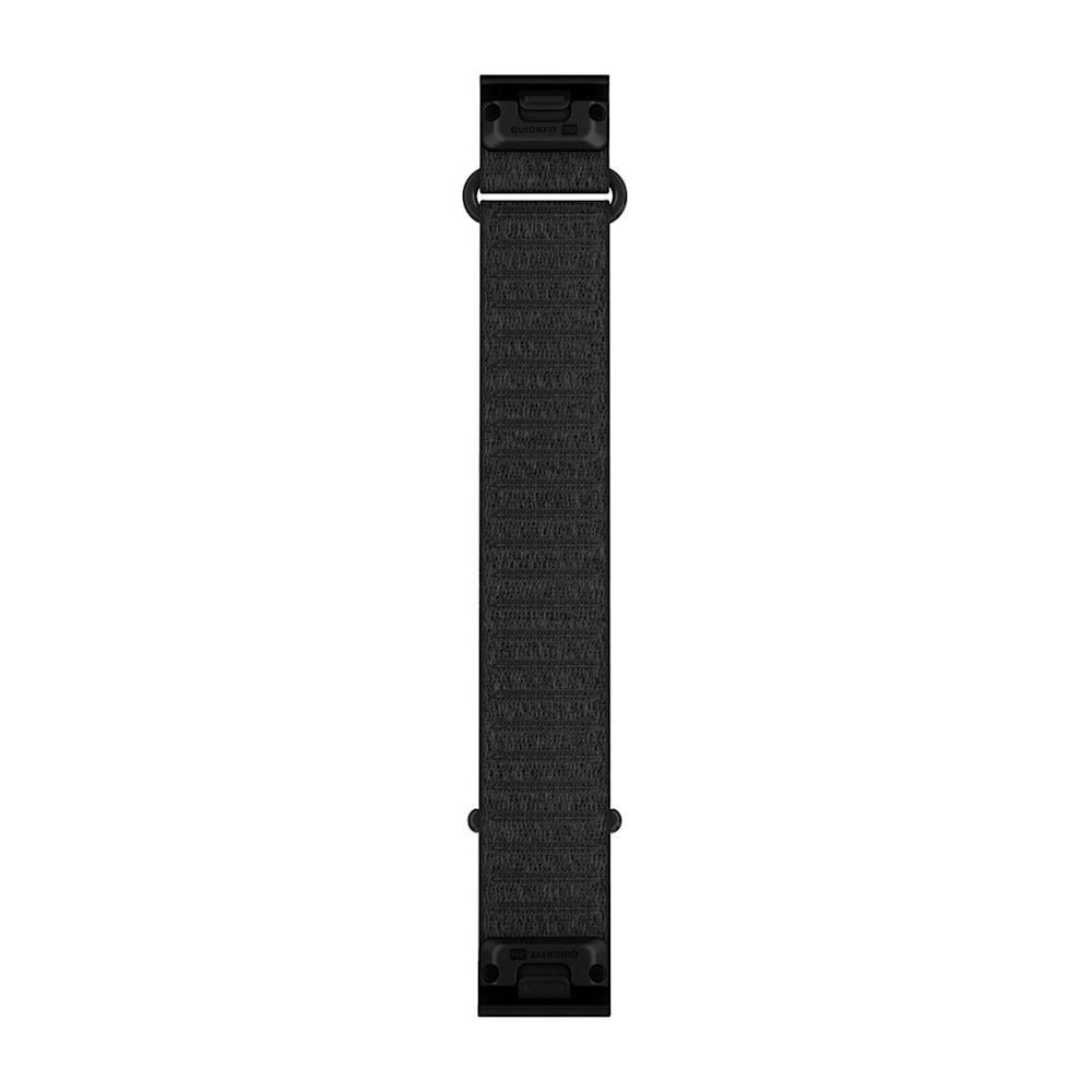 Pulseira Garmin QuickFit ® 20 mm Preto ComfortFit - Tamanho Grande