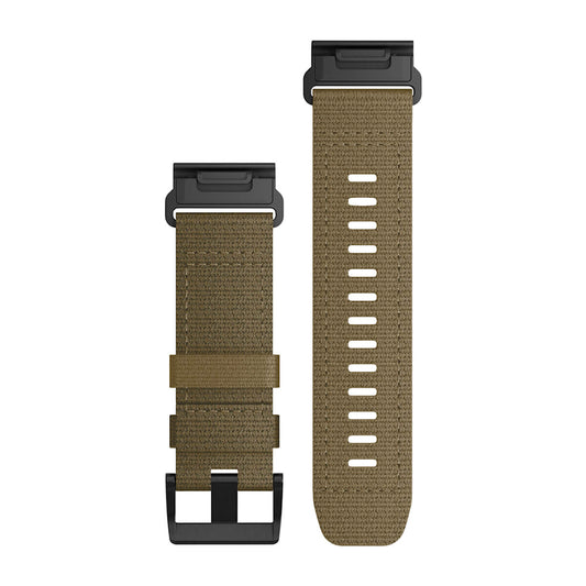 Pulseira Garmin QuickFit ® 26 Coyote Tan Nylon