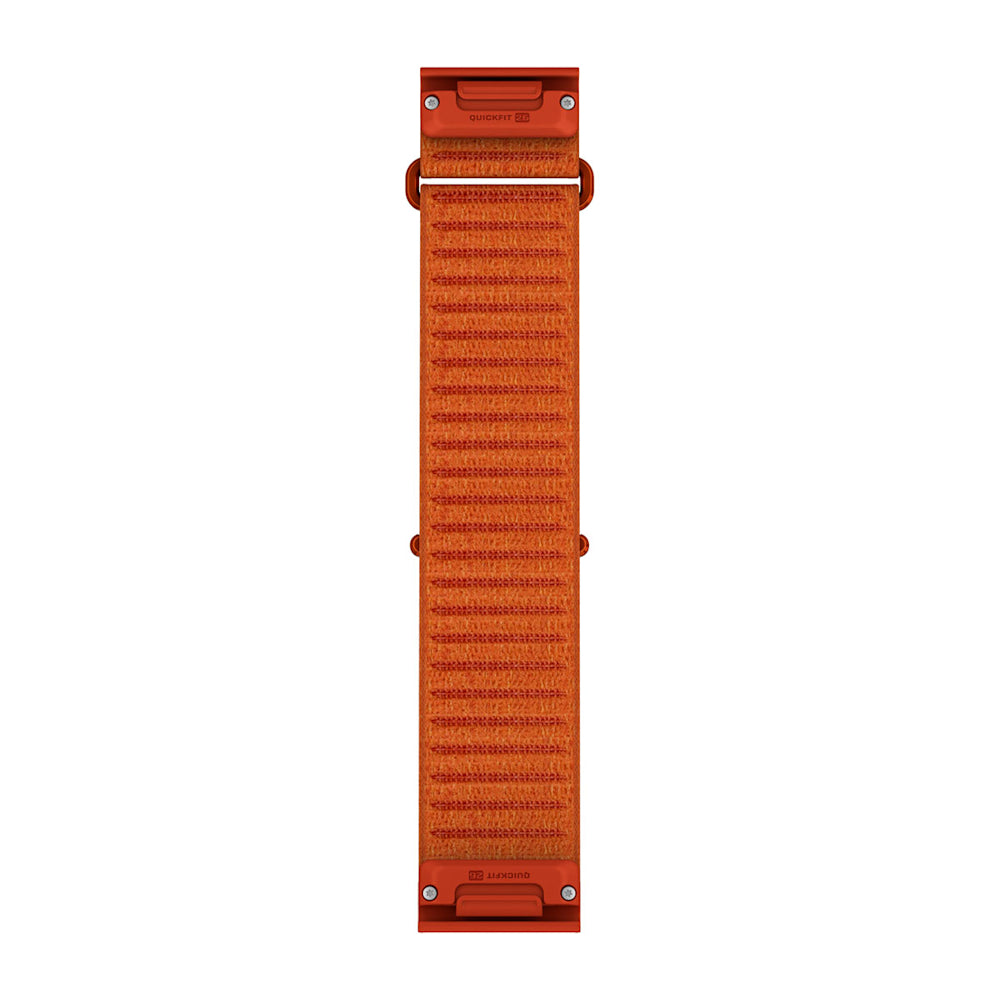 Pulseira Garmin QuickFit ® 26 mm Laranja ComfortFit - Tamanho Pequeno