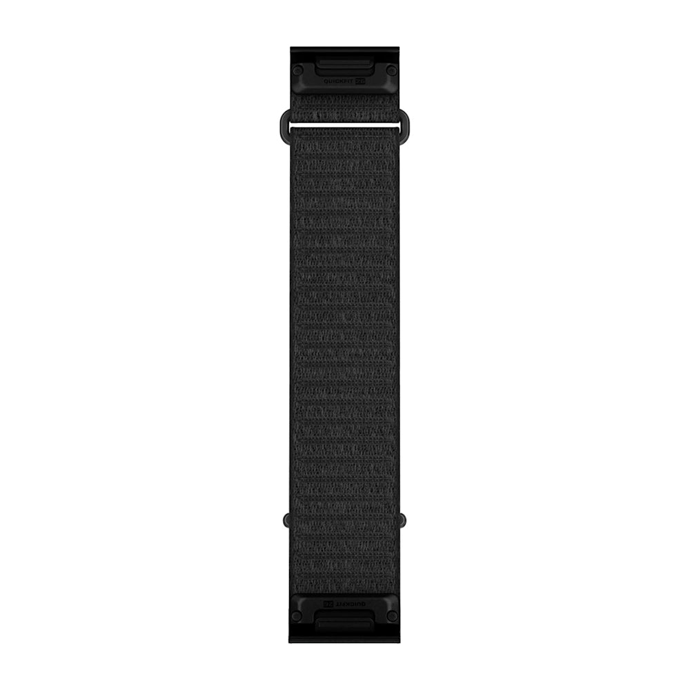Pulseira Garmin QuickFit ® 26 mm Preto ComfortFit - Tamanho Grande