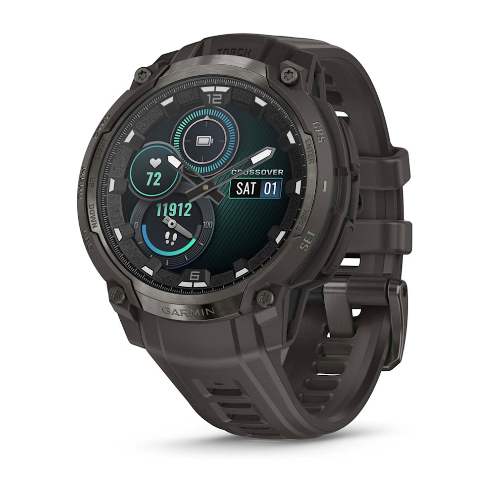 Garmin時計 Relógio Garmin Instinct ® Crossover AMOLED com Monitor Cardíaco de