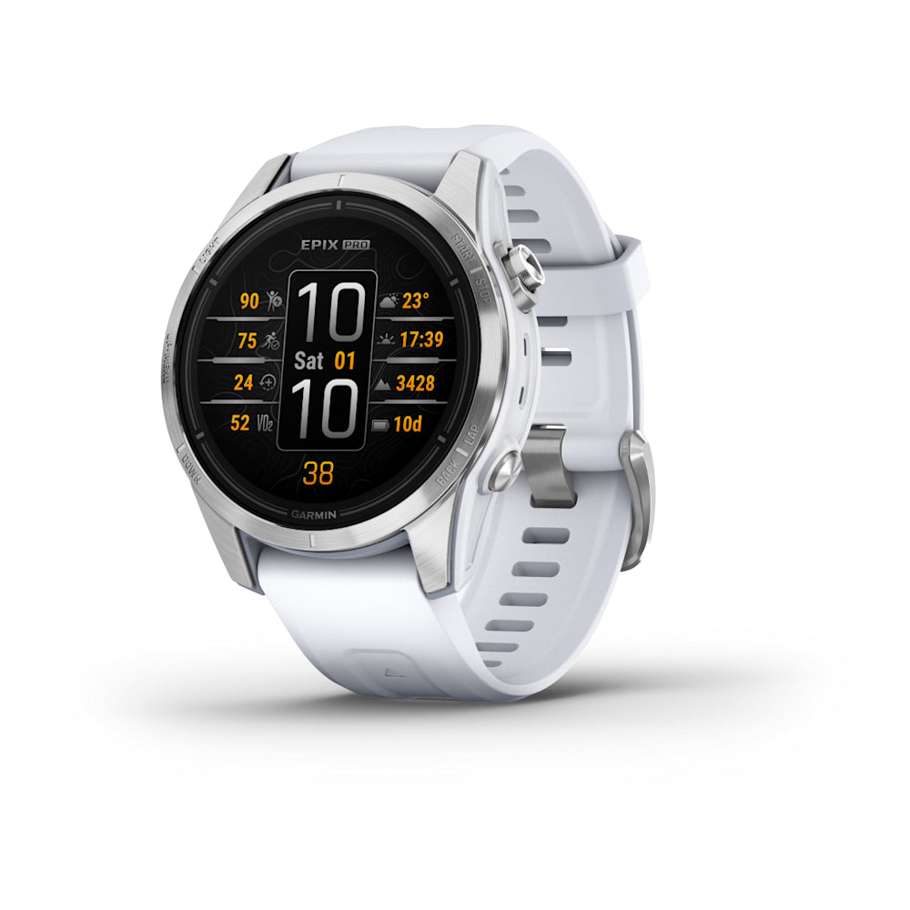 Relógio Garmin epix ™ Pro Gen 2 - 42 mm Branco