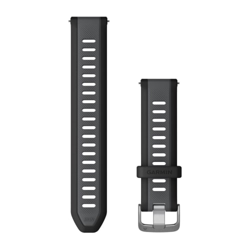 Pulseira Garmin Quick Release 20 mm Preto e Cinza