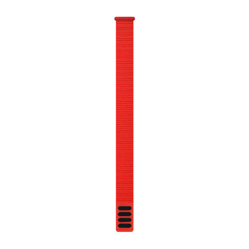Pulseira Garmin UltraFit Nylon 22 mm Vermelho Chama