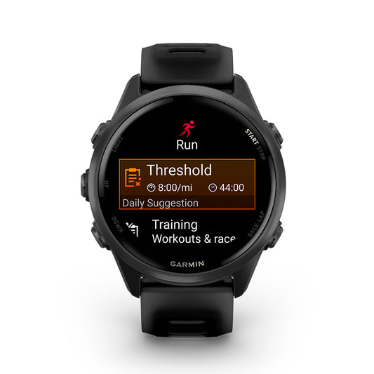 Relógio Garmin Forerunner ® 570 - 42 mm Cinza Ardósia e Preto