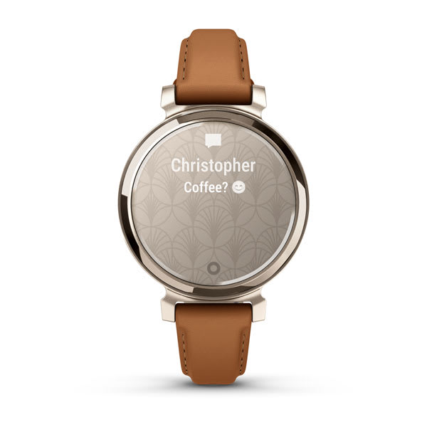 Relógio Garmin Lily ® 2 Classic Dourado e Marrom
