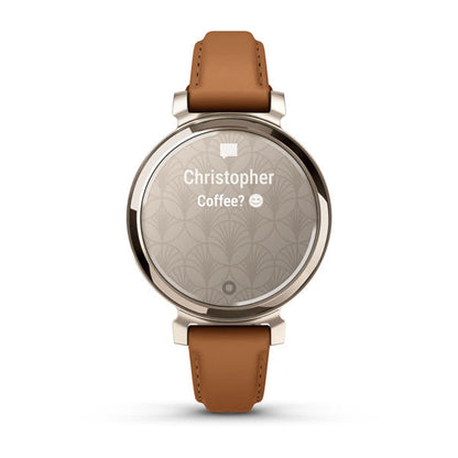 Relógio Garmin Lily ® 2 Classic Dourado e Marrom
