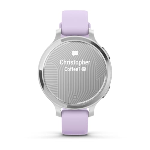 Relógio Garmin Lily ® 2 Active Prata e Roxo Jasmim