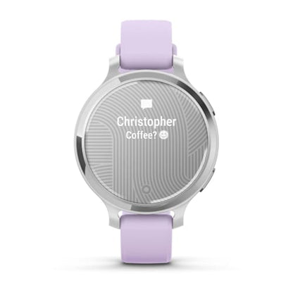 Relógio Garmin Lily ® 2 Active Prata e Roxo Jasmim