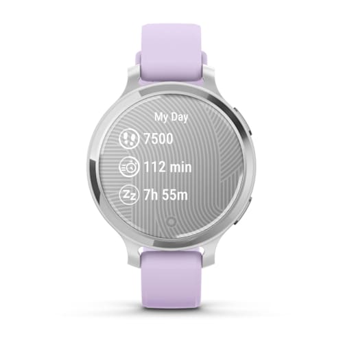 Relógio Garmin Lily ® 2 Active Prata e Roxo Jasmim