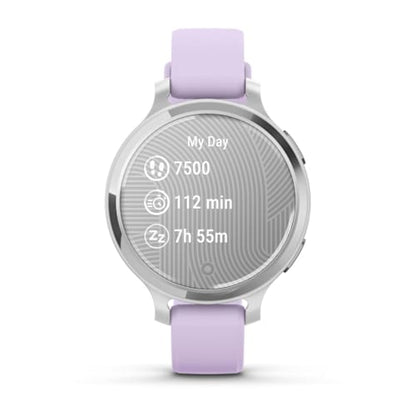 Relógio Garmin Lily ® 2 Active Prata e Roxo Jasmim