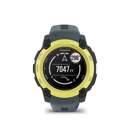 Relógio Garmin Instinct ® E Verde e Cinza Crepúsculo - 40 mm