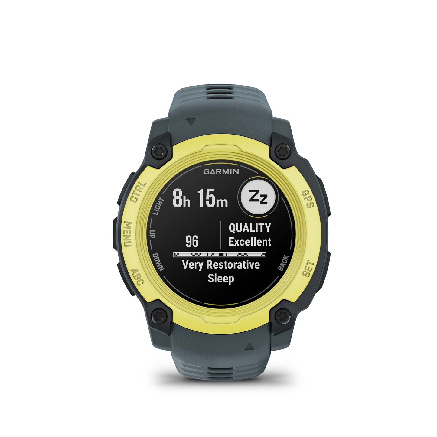 Relógio Garmin Instinct ® E Verde e Cinza Crepúsculo - 40 mm