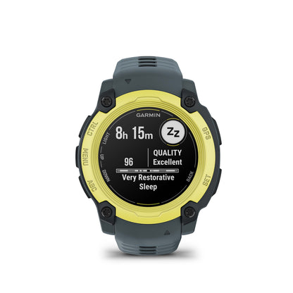 Relógio Garmin Instinct ® E Verde e Cinza Crepúsculo - 40 mm