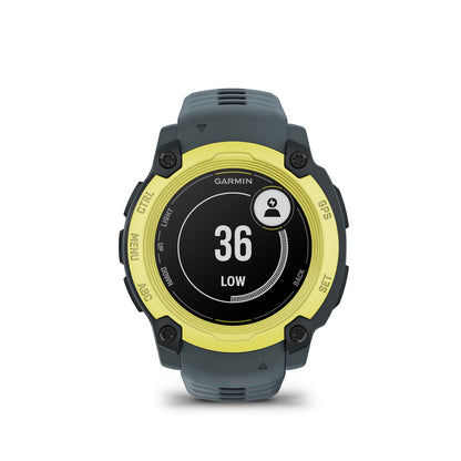 Relógio Garmin Instinct ® E Verde e Cinza Crepúsculo - 40 mm