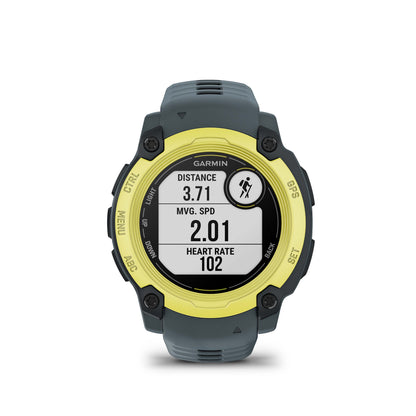 Relógio Garmin Instinct ® E Verde e Cinza Crepúsculo - 40 mm