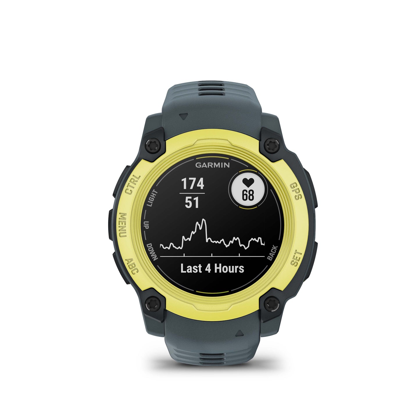 Relógio Garmin Instinct ® E Verde e Cinza Crepúsculo - 40 mm