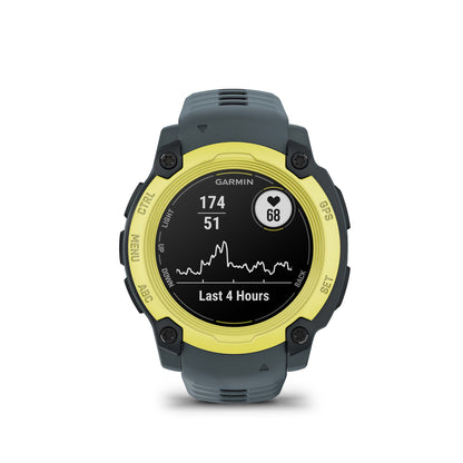 Relógio Garmin Instinct ® E Verde e Cinza Crepúsculo - 40 mm