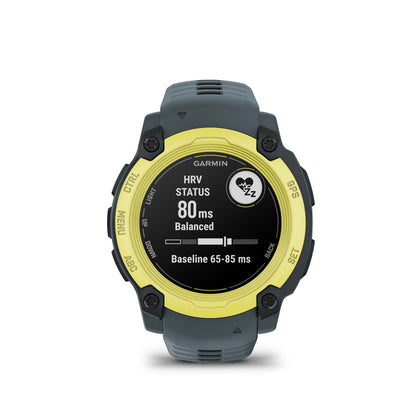 Relógio Garmin Instinct ® E Verde e Cinza Crepúsculo - 40 mm