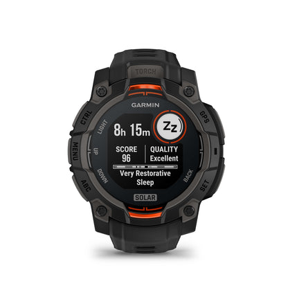 Relógio Garmin Instinct ® 3 Solar Preto - 45 mm