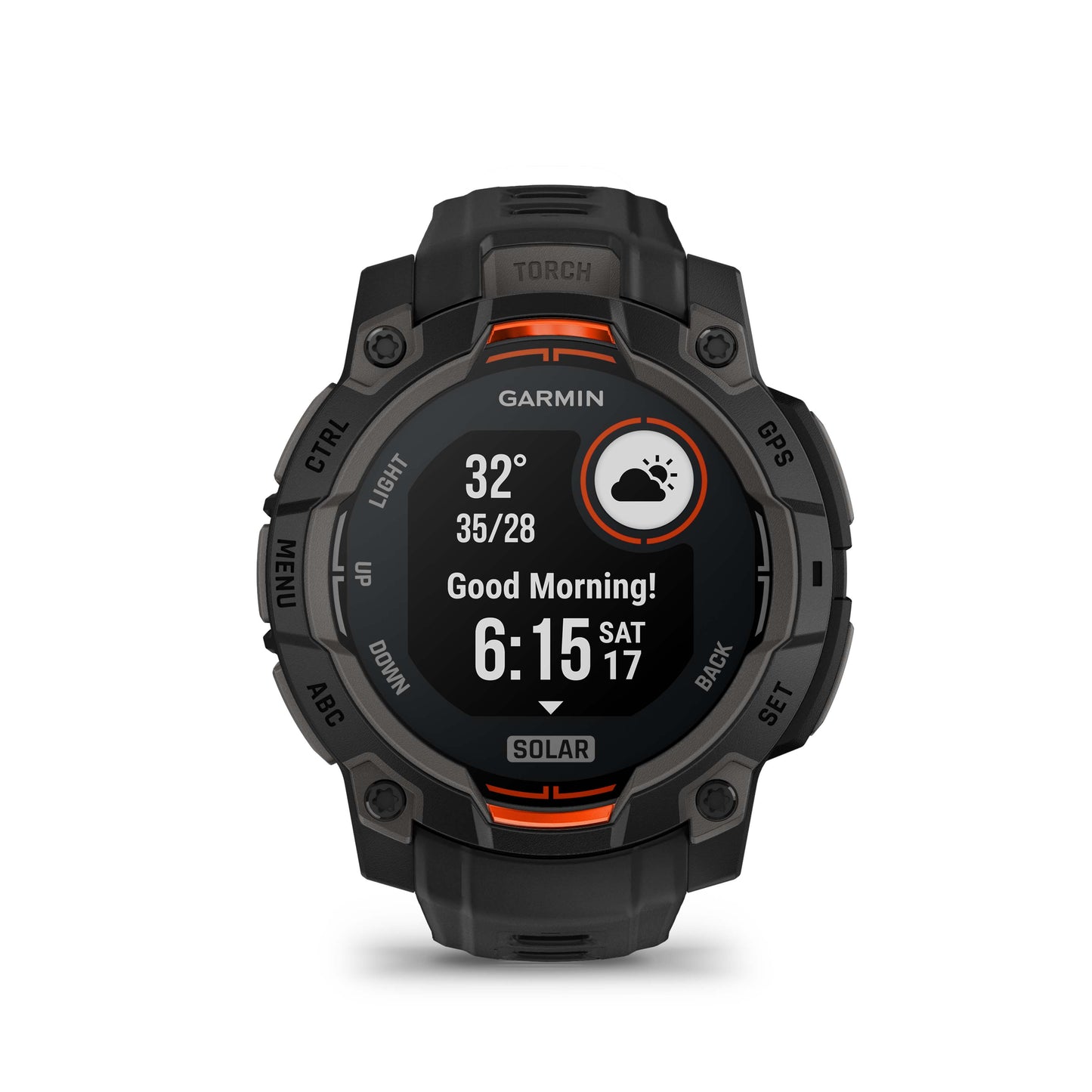 Relógio Garmin Instinct ® 3 Solar Preto - 45 mm