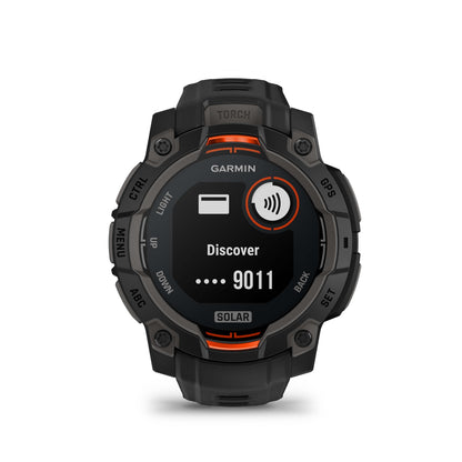 Relógio Garmin Instinct ® 3 Solar Preto - 45 mm