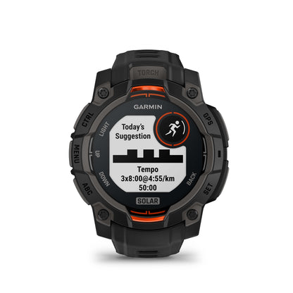 Relógio Garmin Instinct ® 3 Solar Preto - 45 mm