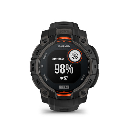 Relógio Garmin Instinct ® 3 Solar Preto - 45 mm