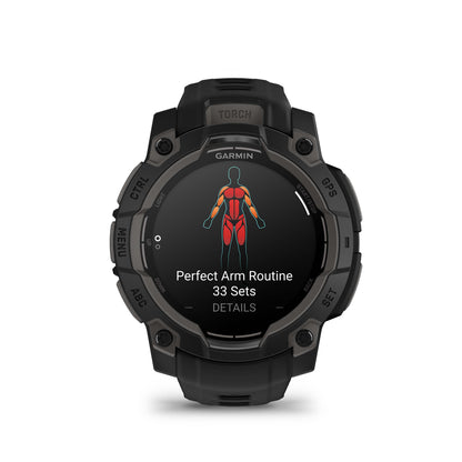 Relógio Garmin Instinct ® 3 AMOLED Preto - 45 mm