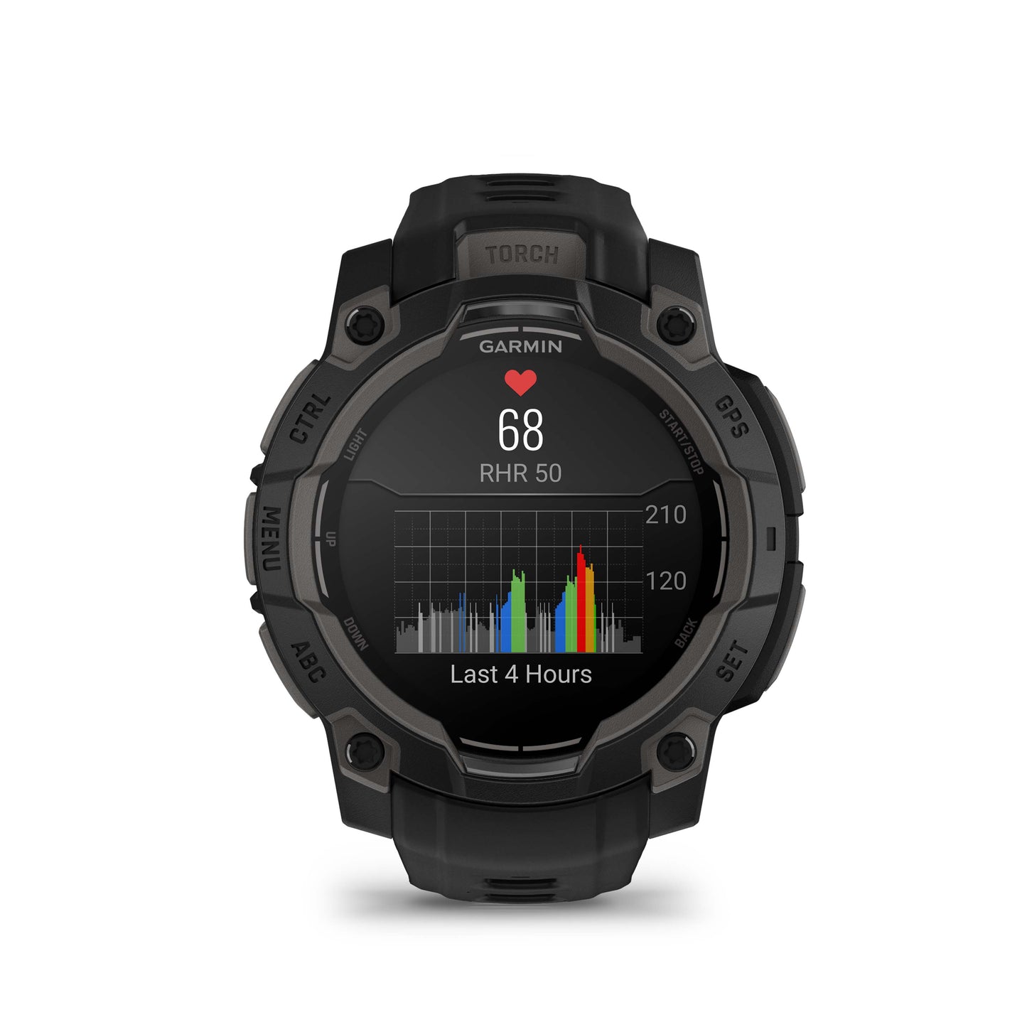 Relógio Garmin Instinct ® 3 AMOLED Preto - 45 mm