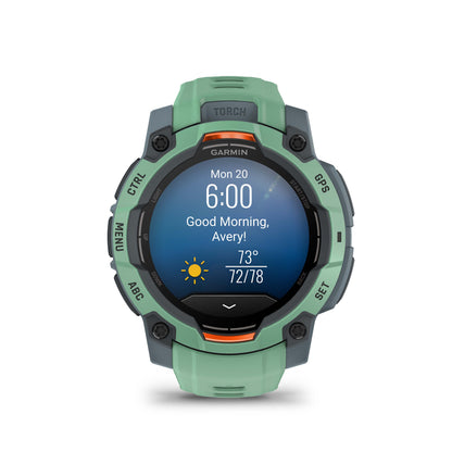 Relógio Garmin Instinct ® 3 AMOLED Neo Tropical - 45 mm