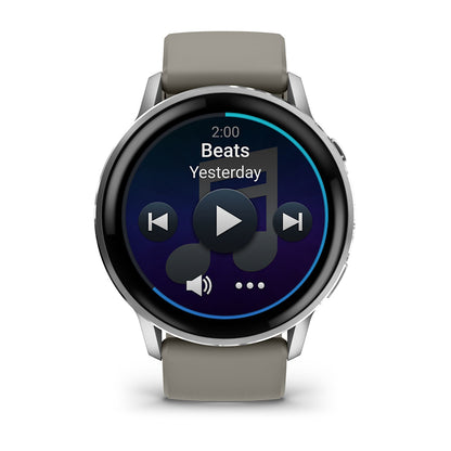 Relógio Garmin Venu ® 4 Prata e Cinza - 45 mm