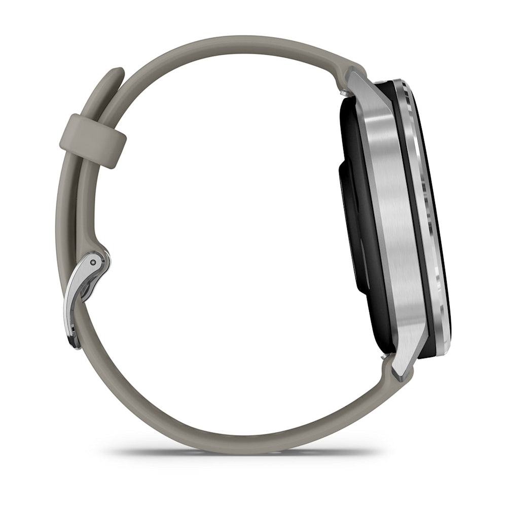 Relógio Garmin Venu ® 4 Prata e Cinza - 45 mm