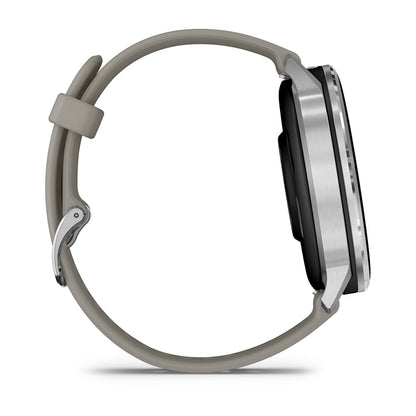 Relógio Garmin Venu ® 4 Prata e Cinza - 45 mm