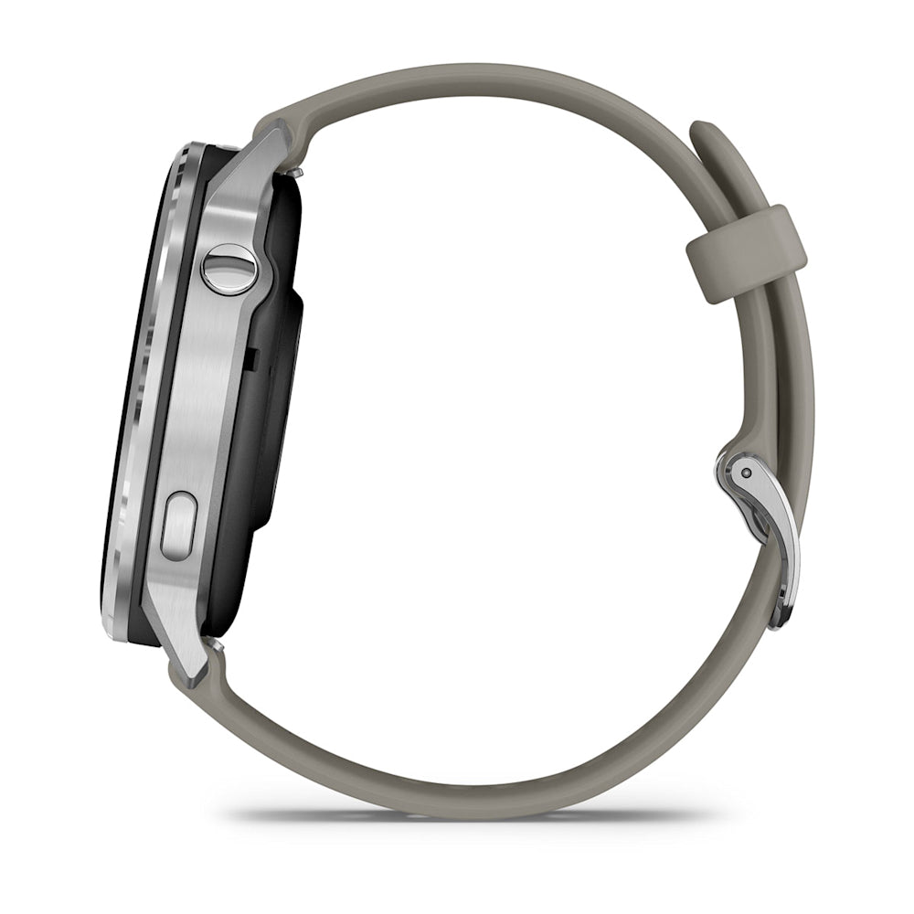 Relógio Garmin Venu ® 4 Prata e Cinza - 45 mm