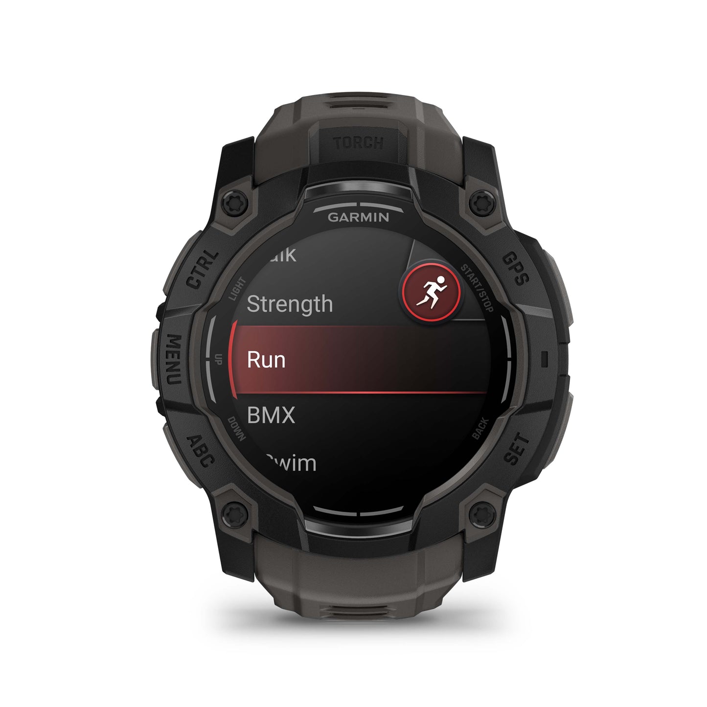 Relógio Garmin Instinct ® 3 AMOLED Preto e Grafite - 50 mm