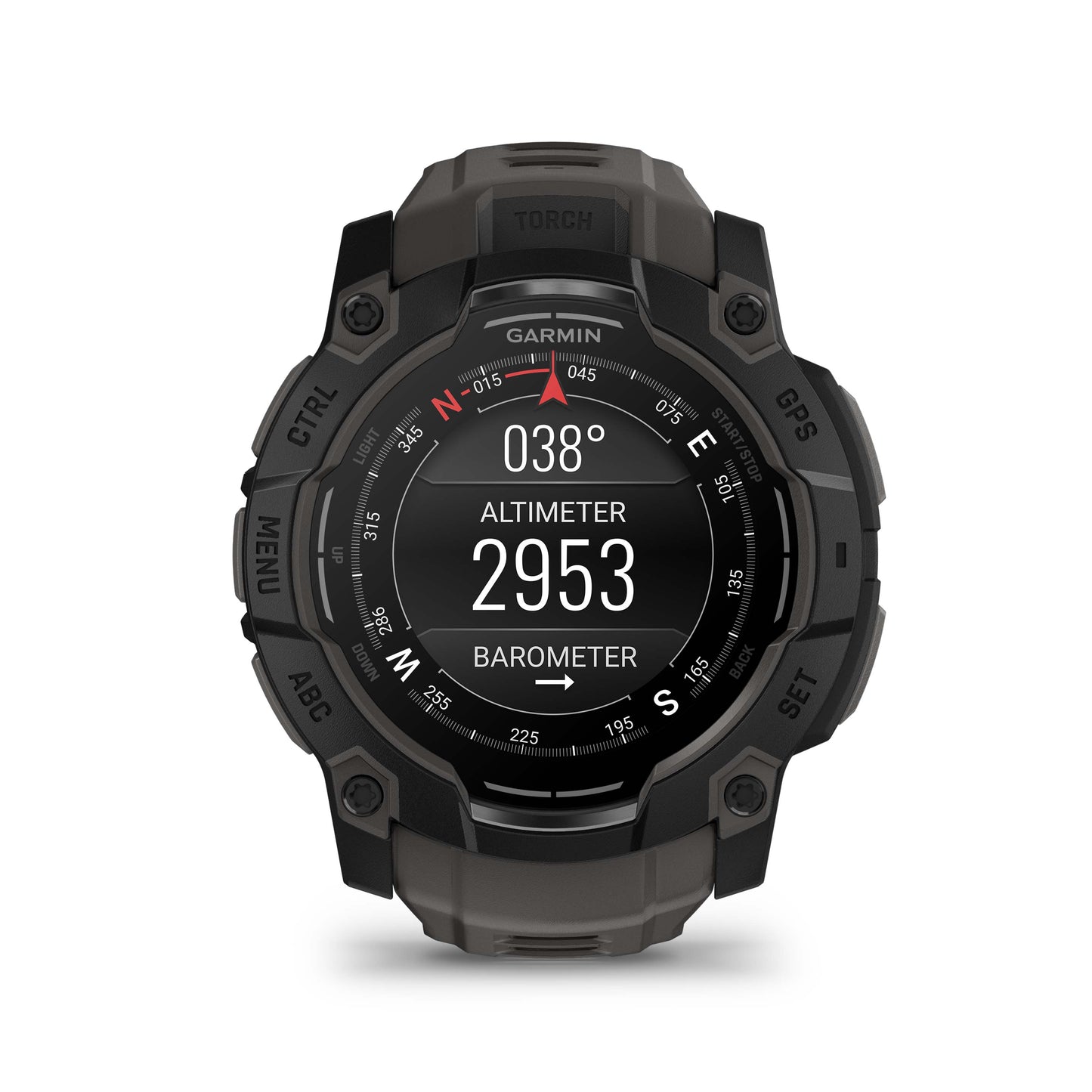 Relógio Garmin Instinct ® 3 AMOLED Preto e Grafite - 50 mm