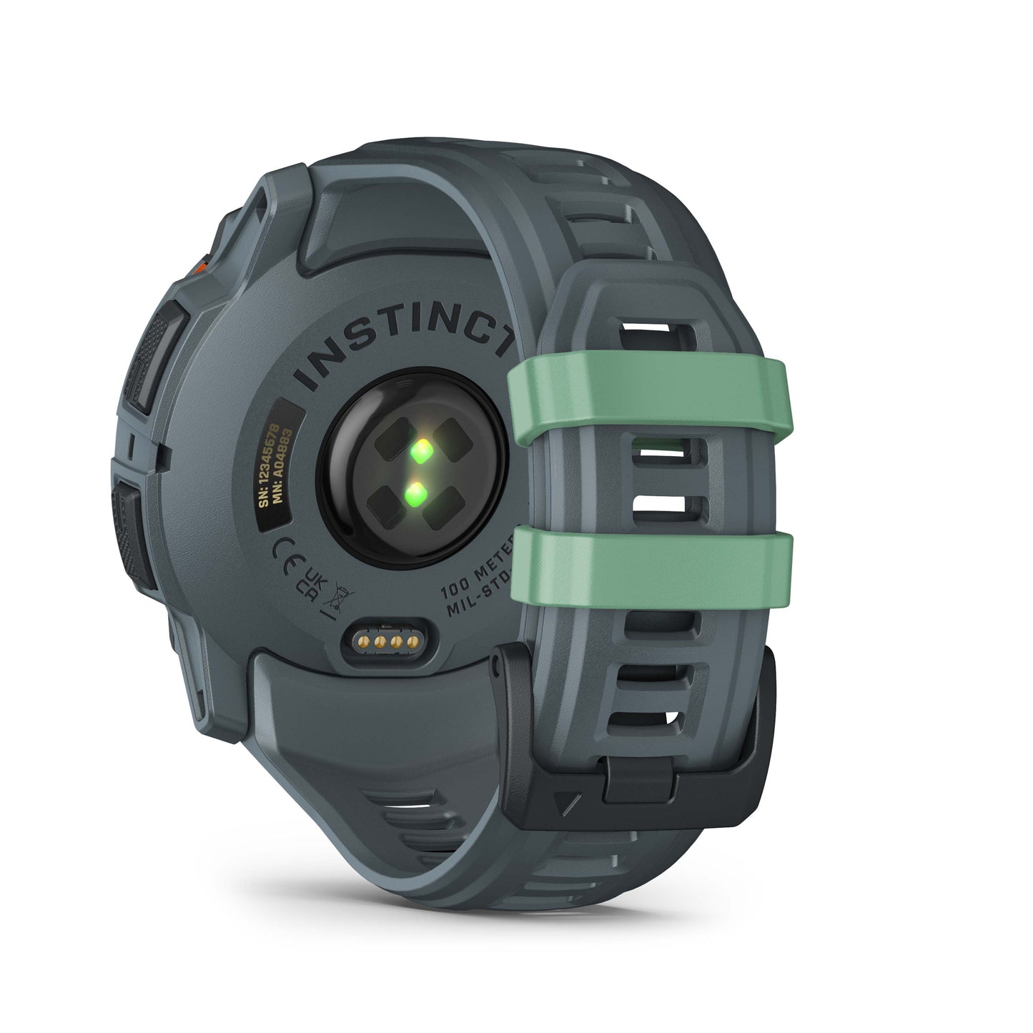 Relógio Garmin Instinct ® 3 AMOLED Neo Tropical e Cinza Crepúsculo - 50 mm