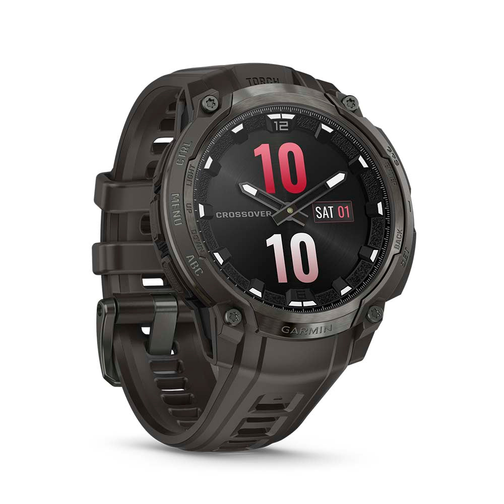 Relógio Garmin Instinct ® Crossover AMOLED Carvão