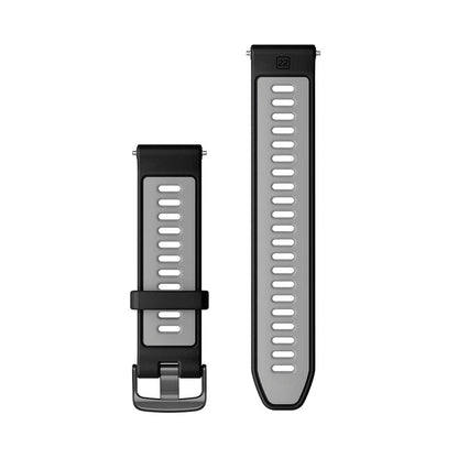 Pulseira Garmin Forerunner ® 22 mm Preto e Cinza