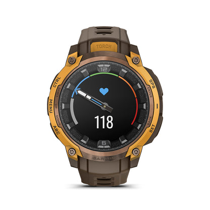 Relógio Garmin Instinct ® Crossover AMOLED Bronze