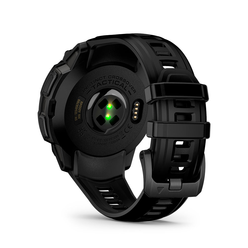 Relógio Garmin Instinct ® Crossover AMOLED Edição Tática Preto