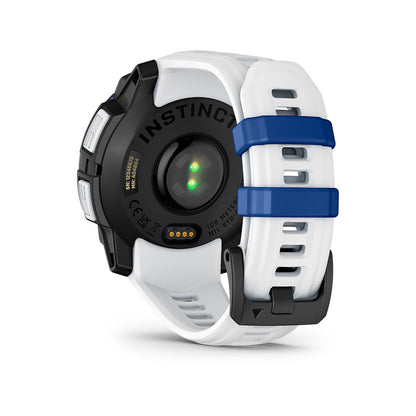 Relógio Garmin Instinct ® 3 Supernova Solar Branco e Azul - 45 mm