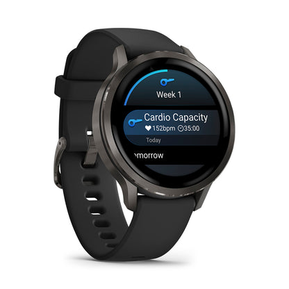 Relógio Garmin Venu ® 4 Ardósia e Preto - 41 mm