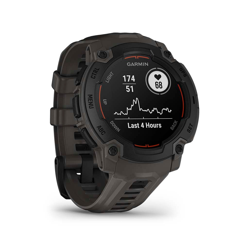 Relógio Garmin Instinct ® E Preto e Grafite - 45 mm