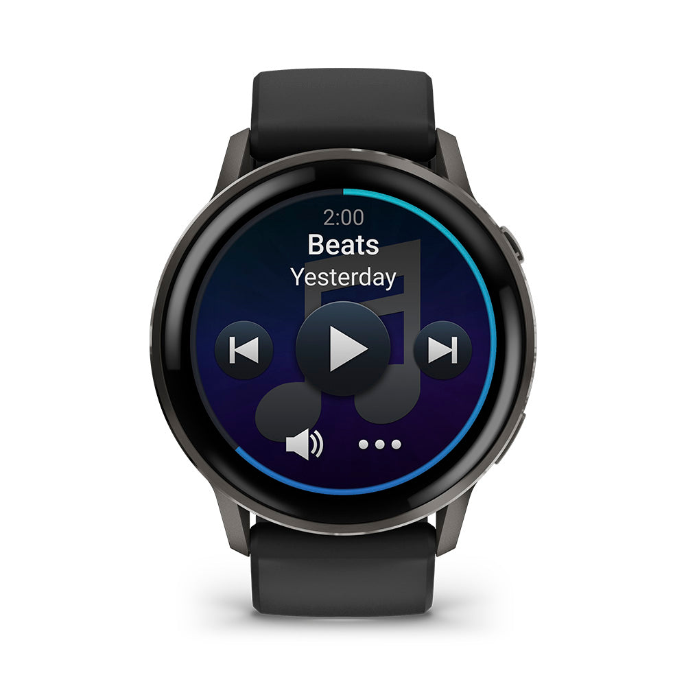 Relógio Garmin Venu ® 4 Ardósia e Preto - 45 mm